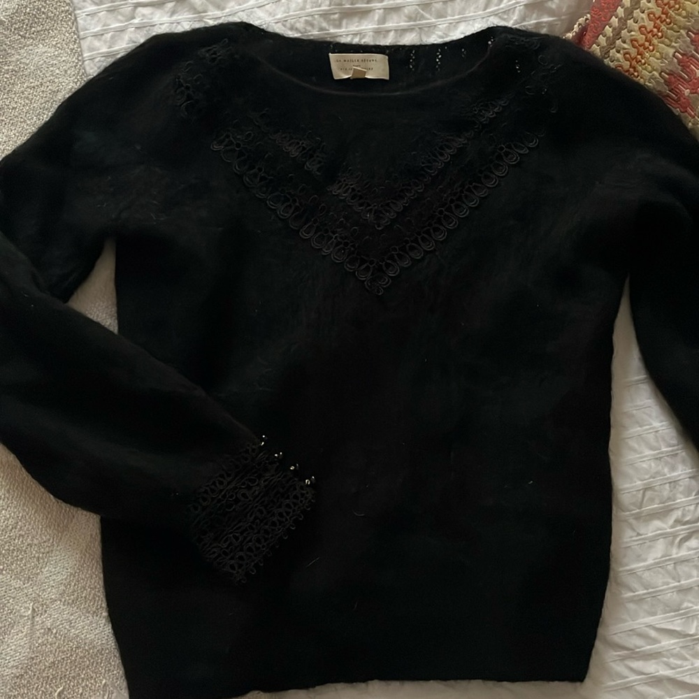 Sézane kid mohair sweater 🖤